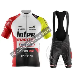Cycling Jersey Summer Sets Men's Short Sleeve Bicycling Jersey 19D Shorts MTB Bicycle Clothing Maillot Ropa Ciclismo Bike Wear