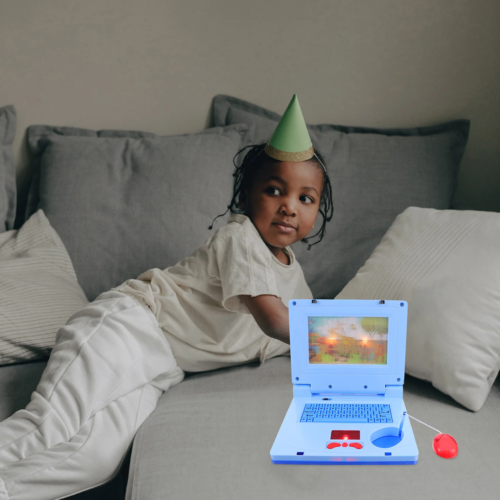Laptop per l'educazione precoce Laptop per bambini per bambini Giocattoli per l'apprendimento Gioca al notebook per computer