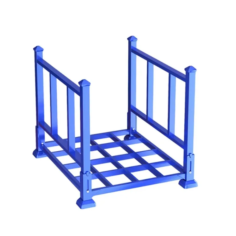 Foldable Heavy Duty Stacking Rack Warehouse Storage Equipment Textile Fabric Storage Rack For Clothing Warehouse Stock Store