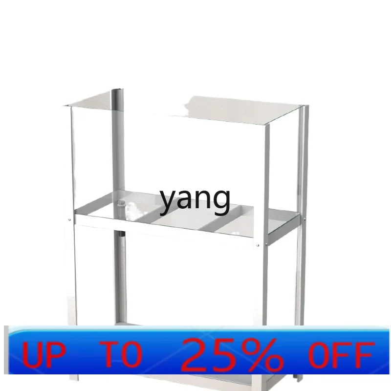 

YJQQ turtle special breeding tank with drainage glass deep water tank