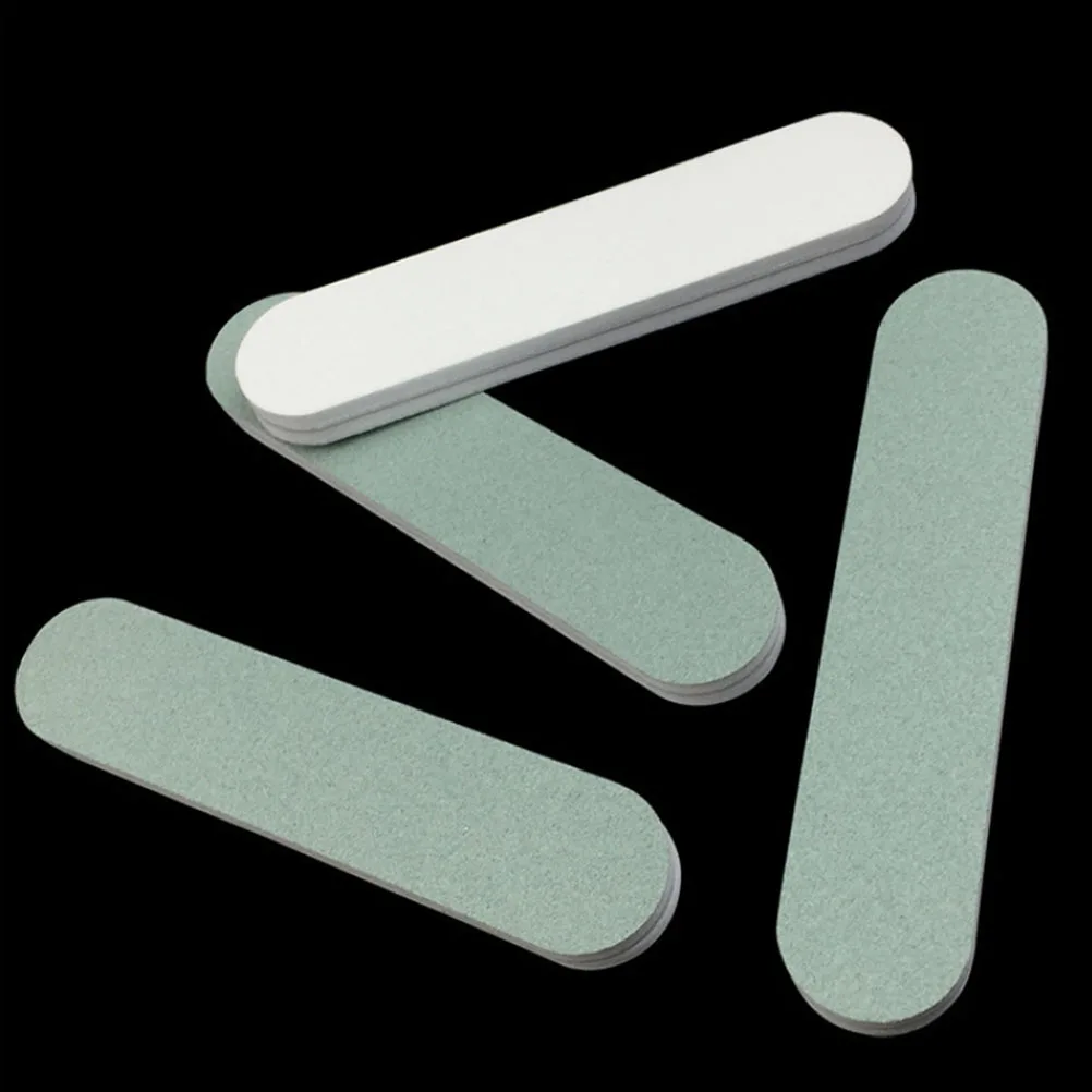 

40pcs Nail Polishing Block Sponge Files for Artwork Bodhi Buffer Green White Side Nail Extensions DIY Tools