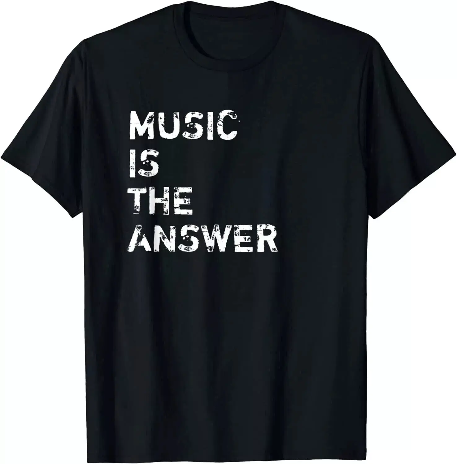 Music Is The Answer DJ Disc Jokey Cool Gift T-Shirt