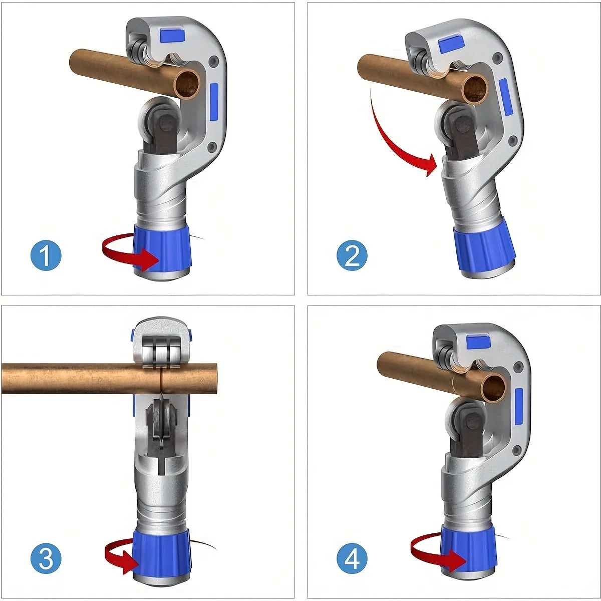 3/16-inch to 1-1/4-inch (4mm-32mm) Tube Cutter,Copper Tubing Cutter,  for Stainless Steel, Tubing Cutter, Give a replacement bla