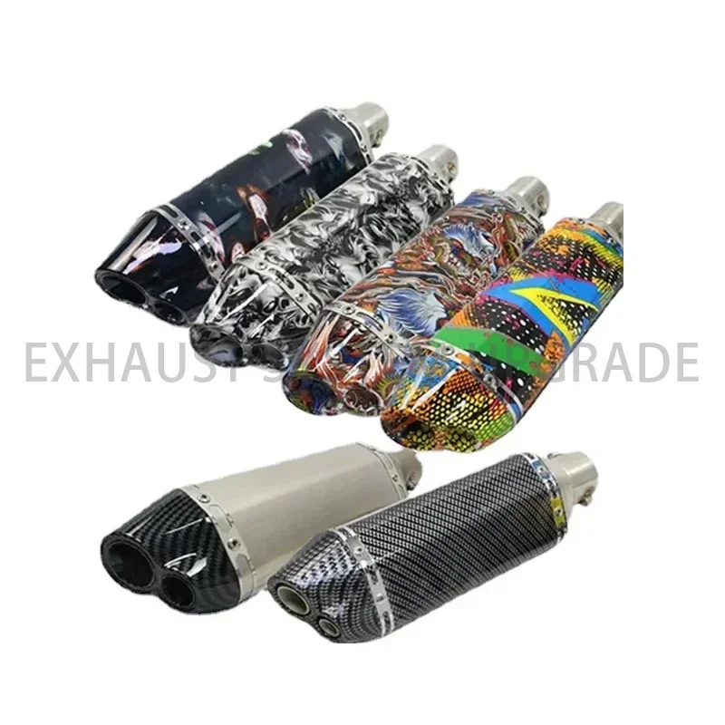 Universal Exhaust Motorcycle Muffler Pipe DB Killer VESPA GTS300 946 LX150 Piaggio Mp3 Acerbis Ybr Pcx Nmax 125 Cbr125 Muffler