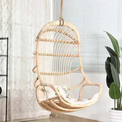 ins hanging basket, Bali bed and breakfast rattan hanging chair, home balcony garden, indoor rattan swing chair