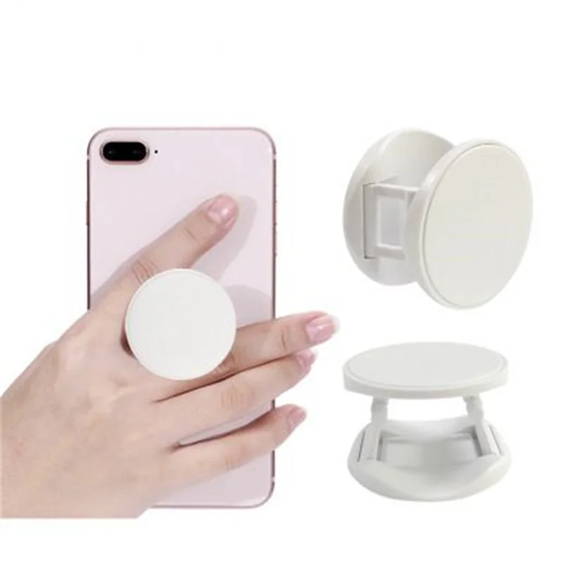 10-100 قطعة مادة فارغة مستديرة الهاتف المحمول للطي حامل هاتف قوس تمتد