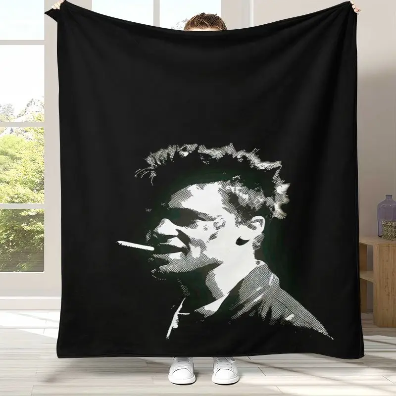Classic Fight Club Movie Soft Flannel Throw Blanket,Cozy Warm Blanket for Bed,Sofa,Living Room,Picnic,Camping,Home Decor,Gift