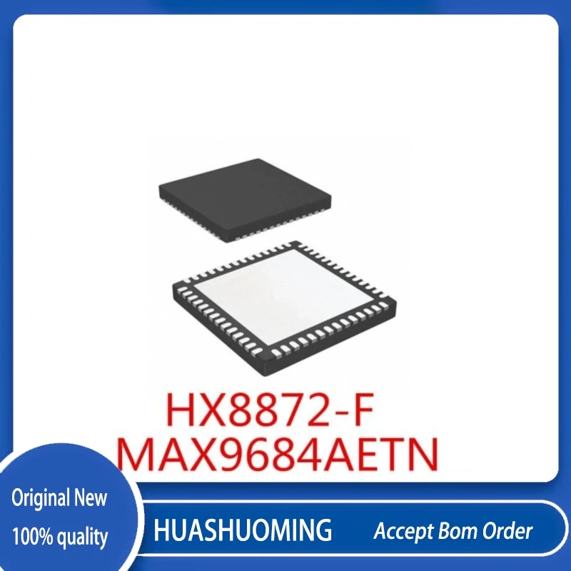 5Pcs/Lot  HX8872-F MAX9684AETN MAX9684  QFN56