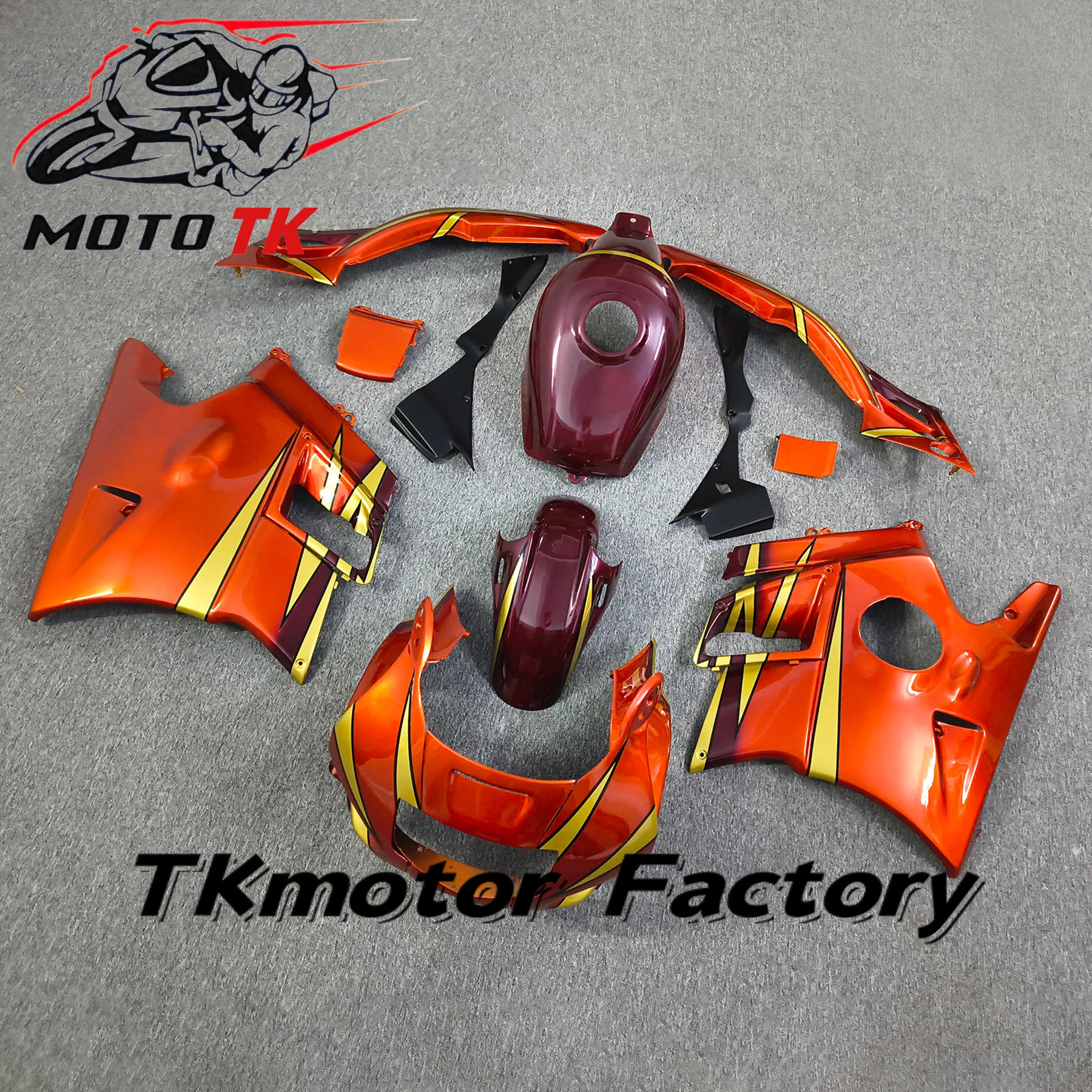 Kit de carenado para motocicleta Honda CBR600 F2 1991 1992 1993-1994 kit de carenado de carrocería kit de carenado completo de inyección
