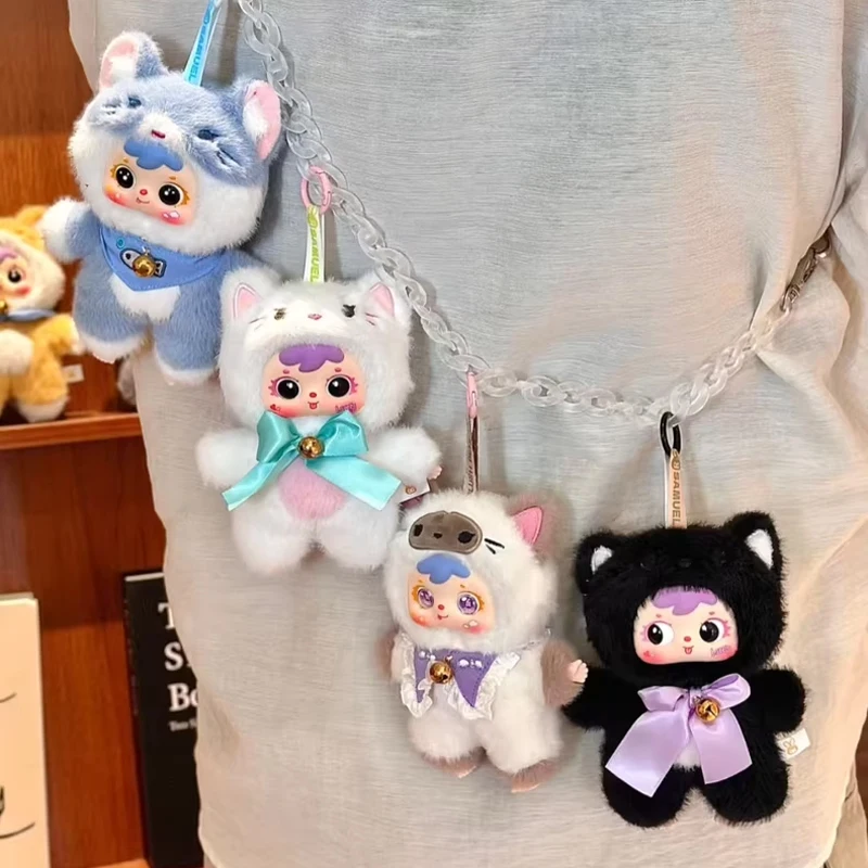 

Samuel Cat вечерние плюшевые слепые коробки милые модные игрушки кукла рюкзак кулон орнамент украшение загадочная коробка сюрприз коллекционные подарки