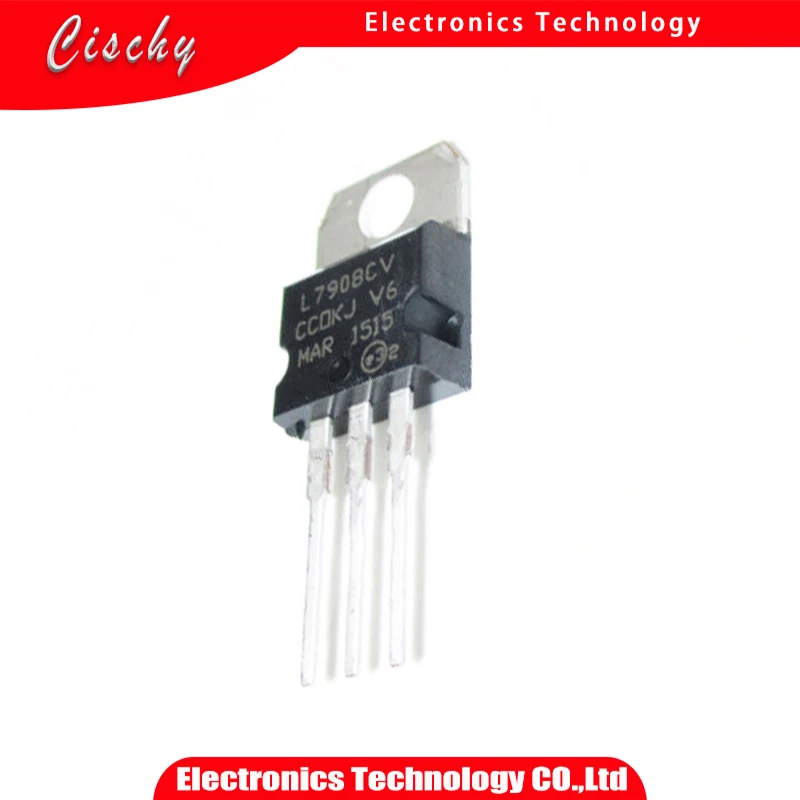 10PCS L7908CV TO220 L7908 TO-220 7908 LM7908 MC7908  and    IC