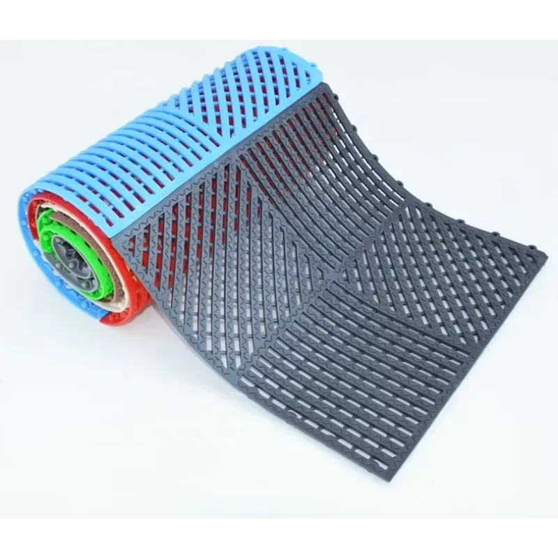 

New Thin Bath Mats for Home Toilet and Pool for Bathroom Floor Coverage