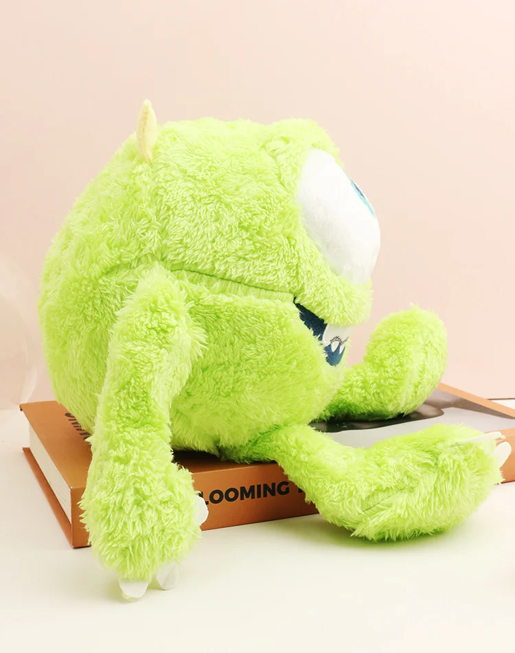Cartoon Pixar Kawaii Plüschtiere Monsters Inc. Sullivan Familie Mike Wazowski Spielzeugset für Jungen Mädchen Niedliche Film-Stofftiere Neu – Detail 7