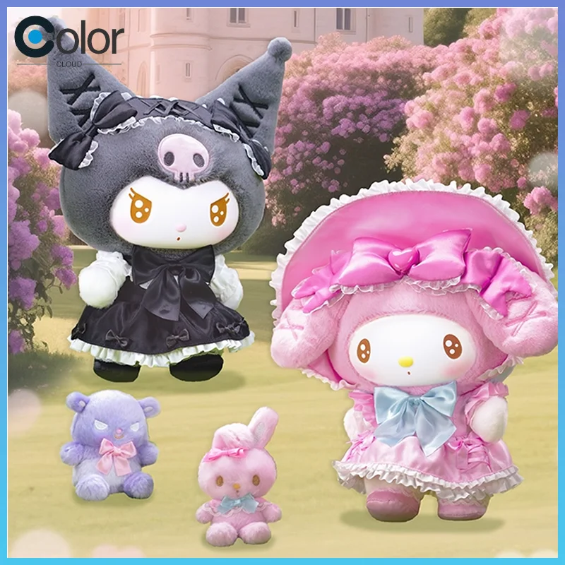 

New Official 23-25cm Coolomi Melody Sweet Fairy Tale Series Plush Design Figurines Desktop Decorations Halloween Gifts