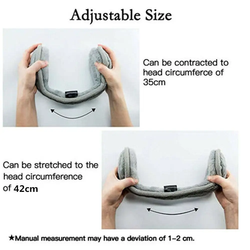 부드러운 캐주얼 이어 워머, 따뜻한 귀마개, 귀 보호, 두껍고 따뜻한 패션