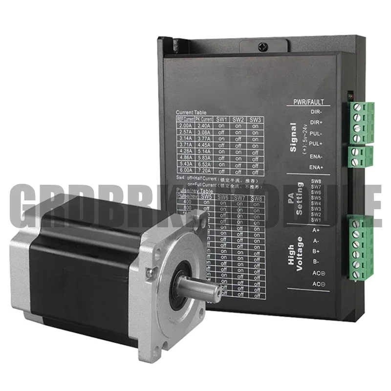 

Новый оригинальный 86BYG250-80 4.0N.m 1200 об/мин 80 мм + HB860 AC18-80V 32 DSP