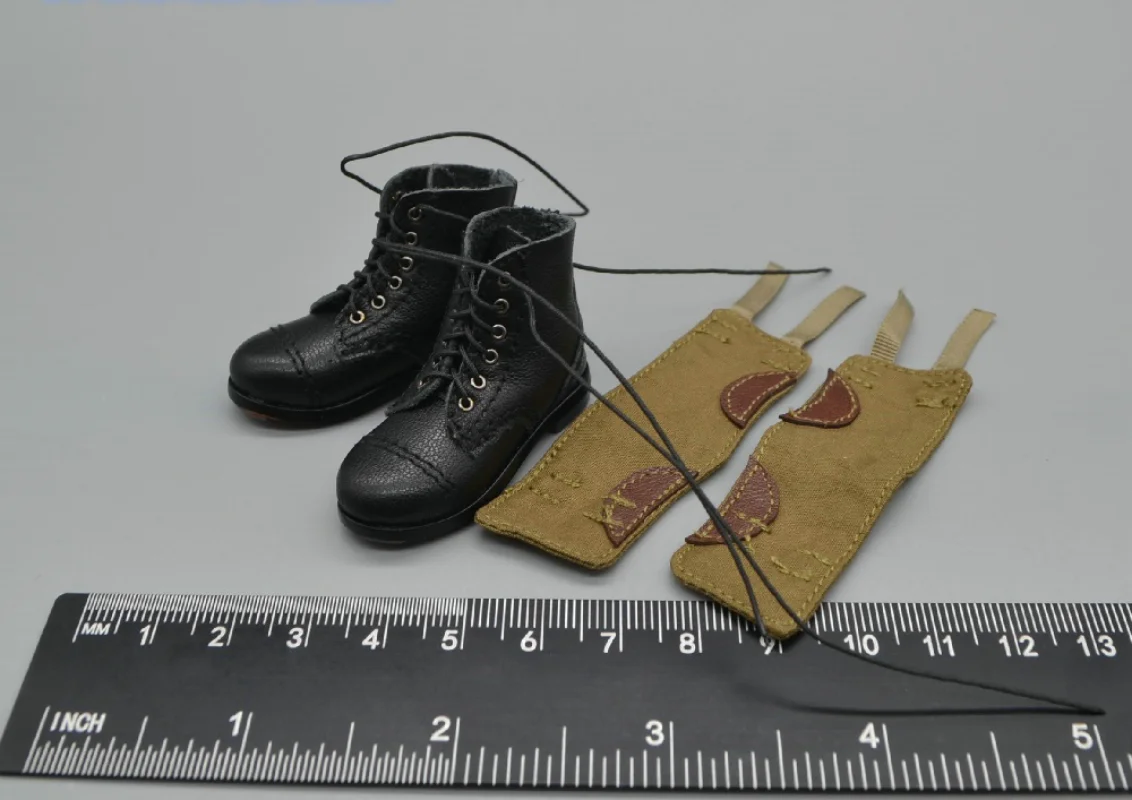

UD9048 1/6 Soldier Short Boots&leggings Model for 12''WW II British Paratroopers