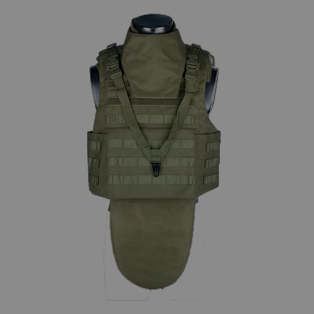

New outdoor full protection wear-resistant breathable crotch protector neck guard tactical vest