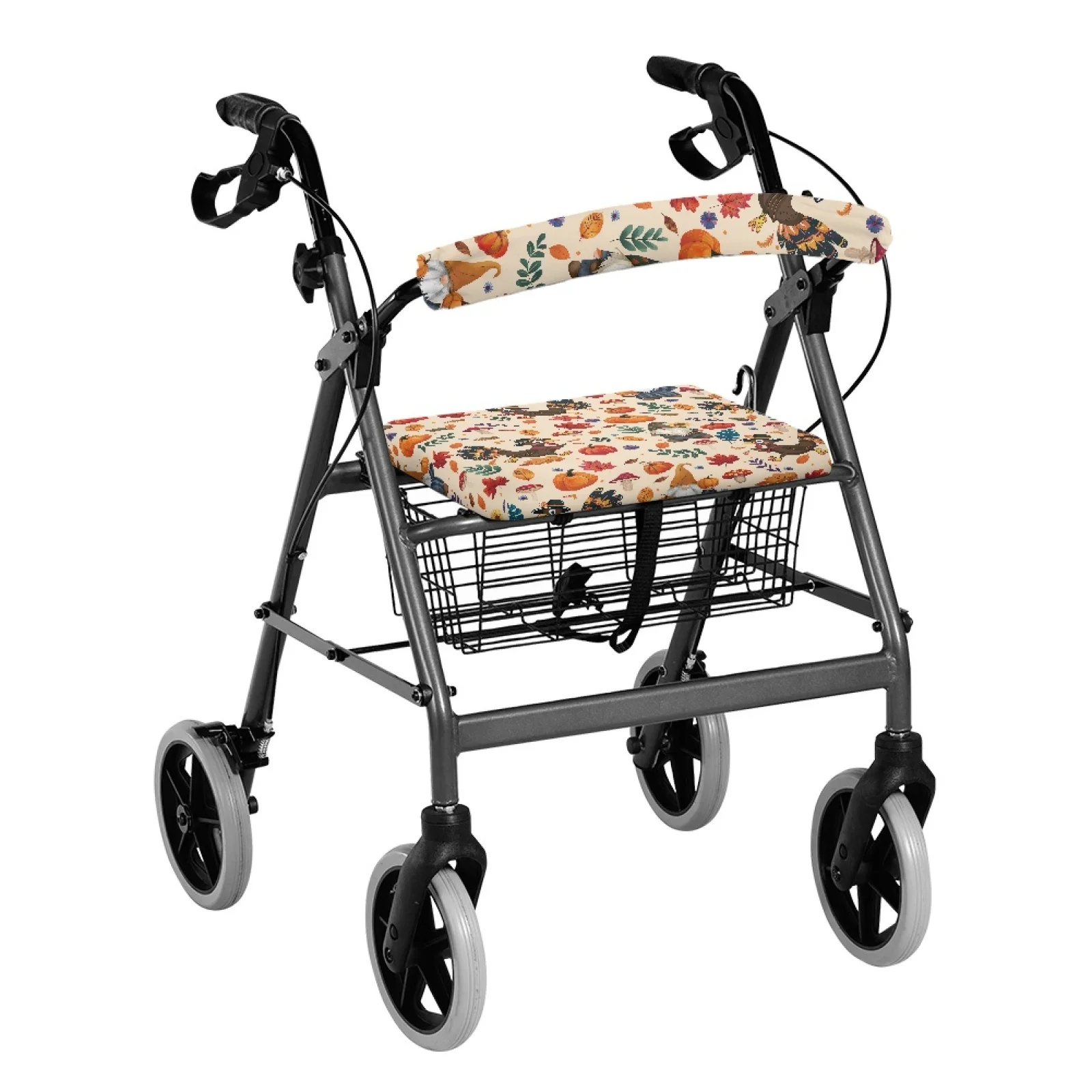 Coloranimal Dust Proof Comfort 2 Pcs Rollator Seat Cover for Unisex for Home Turkey