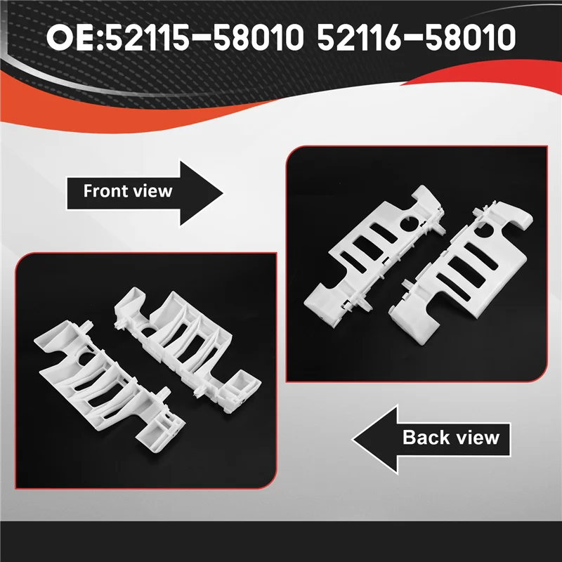 

New Front Bumper Support 52115-58010 52116-58010 For Toyota ALPHARD 2004-2008-Y79A