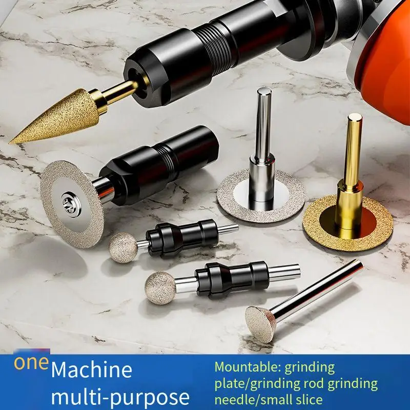 

Многофункциональный адаптер для электрической угловой шлифовальной машины — преобразует угловую шлифовальную машину в прямую шлифовальную машину с хвостовиком 6 мм и 3 мм.