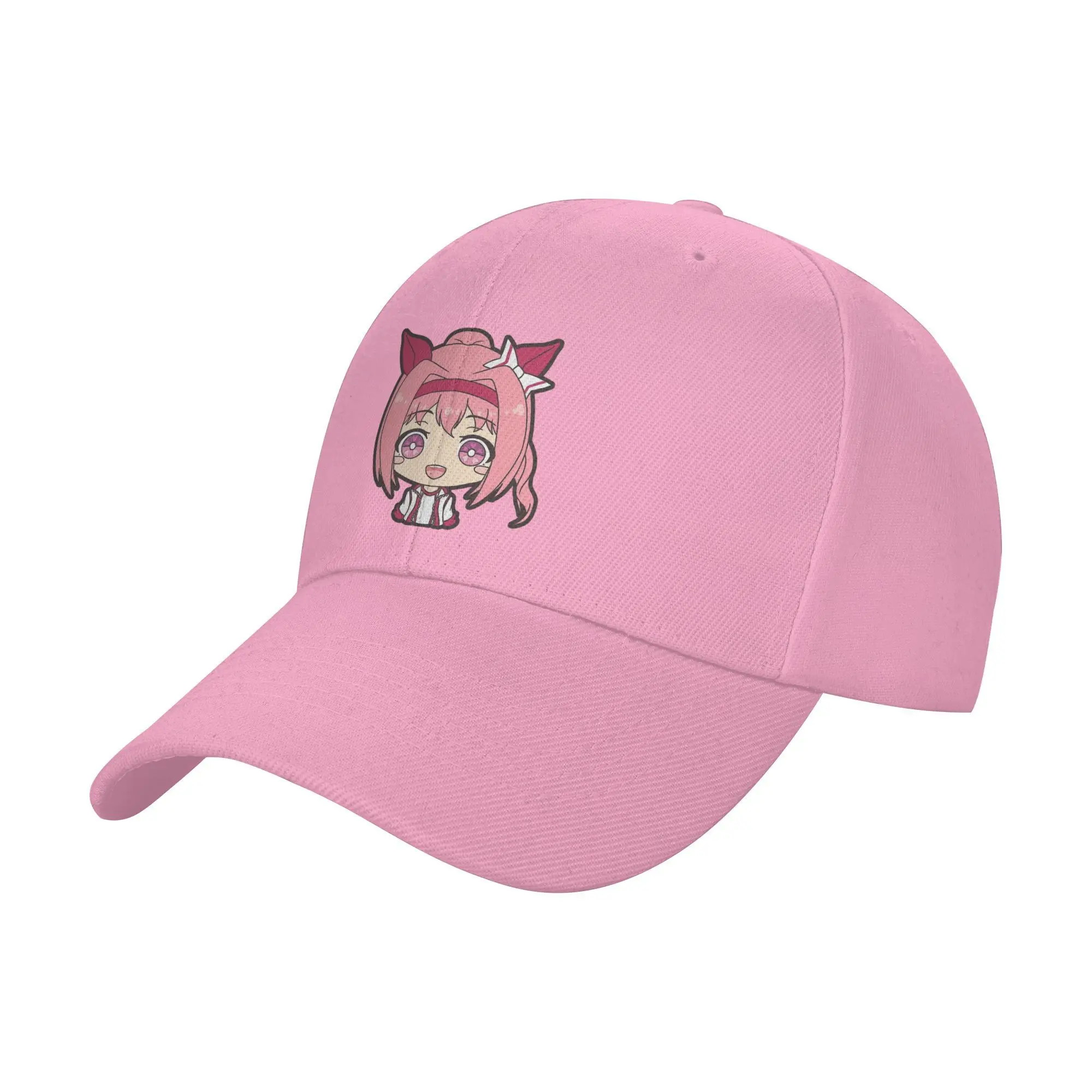 الرجال النساء UmaMusu Haru Urara Uma Musume القبعات الهيب هوب قبعات البيسبول Snapback قبعات القبعات قبعات للحماية من الشمس قابل للتعديل قبعة صيد