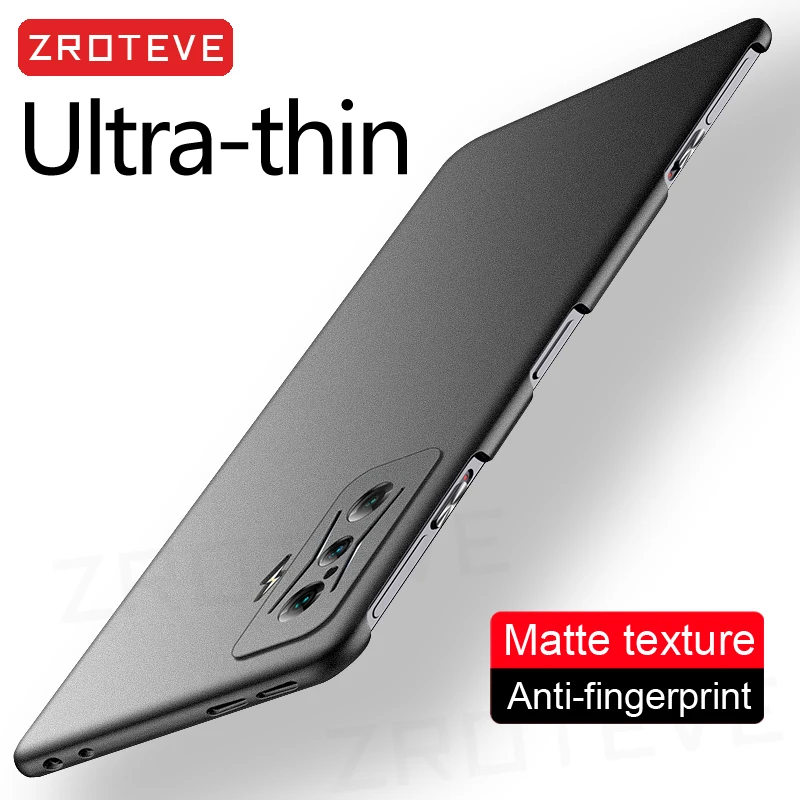 For Redmi K50 Gmaing Case ZROTEVE Ultra Slim Hard PC Frosted Cover For Xiaomi Poco F4 GT Xiomi RedmiK50 Game Global Phone Cases