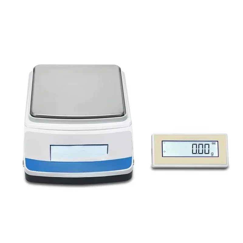 Precision laboratory digital scale 0.01g stainless steel table scale, LCD display high precision