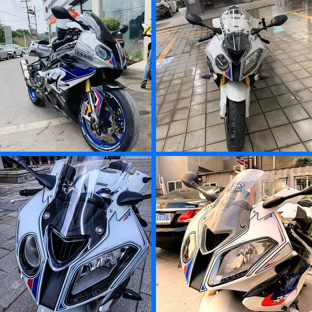 3D Gel Motorcycle Front Fairing Sticker Protector S1000 RR sticker Board Moto Engine Vehicle decals For BMW S1000RR 2009-2014