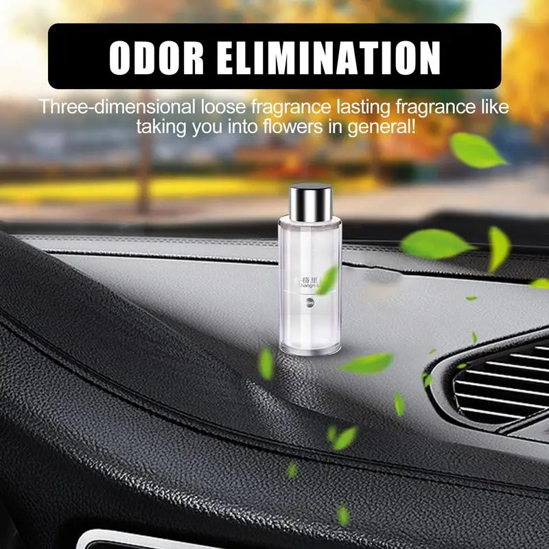 Difusor ajustável do perfume do carro, aromaterapia, saída do ventilação do ar, umidificador do odor, liga de alumínio, esperto, aromaterapia, pulverizador da atmosfera, auto, 168g