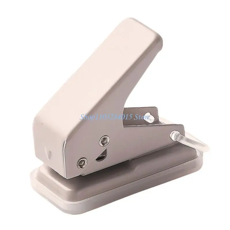 R6FF 6mm Single Hole Small Punching Pliers Round Hole Pliers for Card