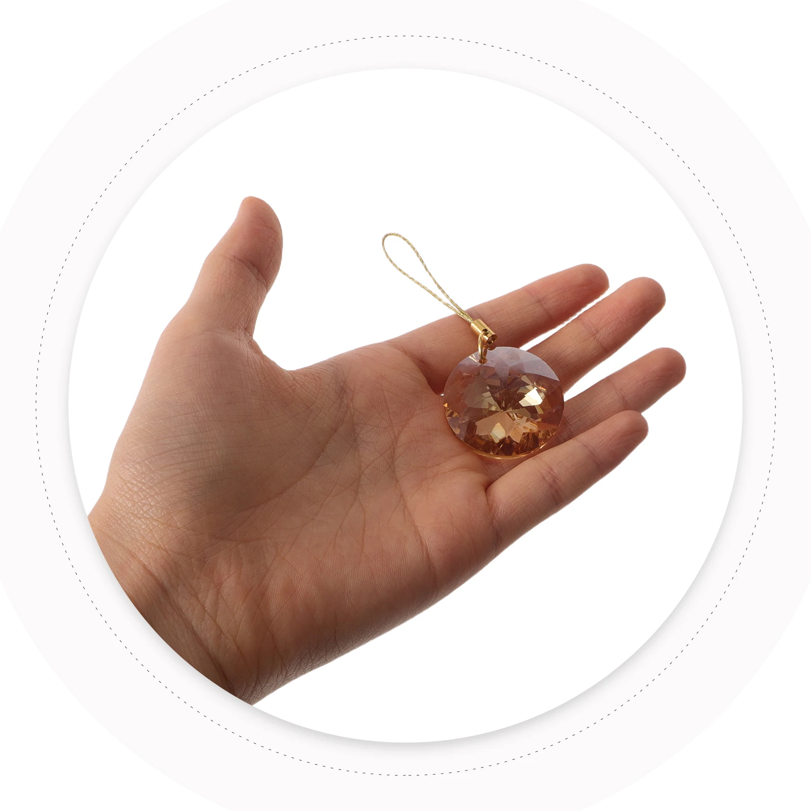 

12Pcs Crystal Sun Catcher Hanging Decor Flower Prism Light Refractor for Window Car Christmas Tree Wedding Party Home Indoor