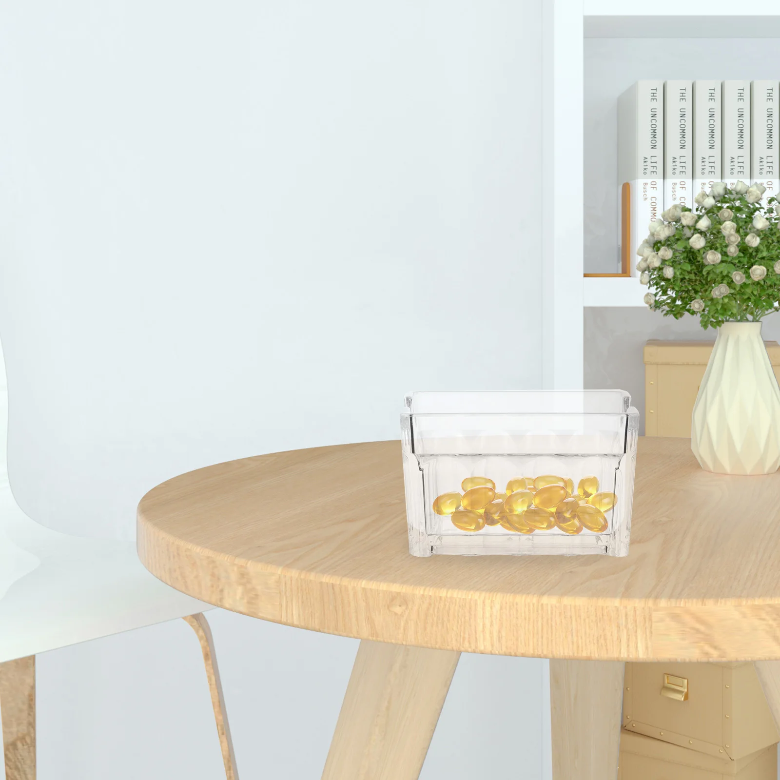 

Sugar Packet Holder 3.5X2.4X2.2 Inch Plastic Tea Bag Organizer Small Storage Box For Coffee Bar Kitchen Counter Desktop