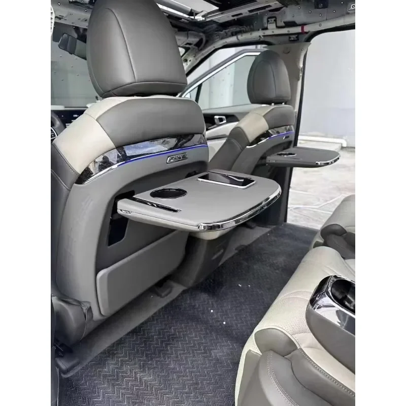 

For Kia Fiesta Special High Quality LED Lighting Wireless Charging Folding Table Board Interior Kit