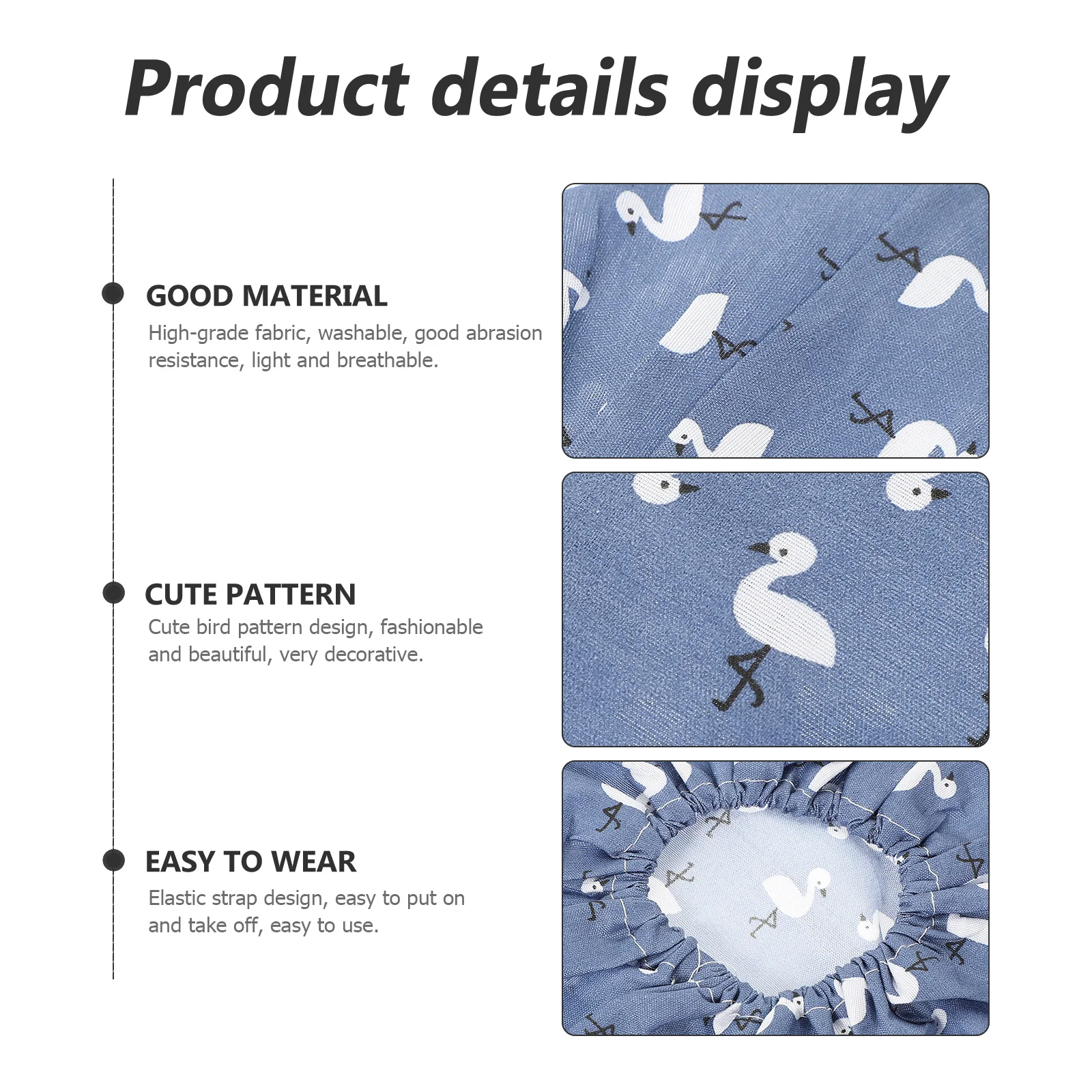 

4Pcs Breathable Shoe Covers Reusable Elastic for Dentists Doctors Gardeners Builders Elastic Shoe Covers Steel Toe Inserts