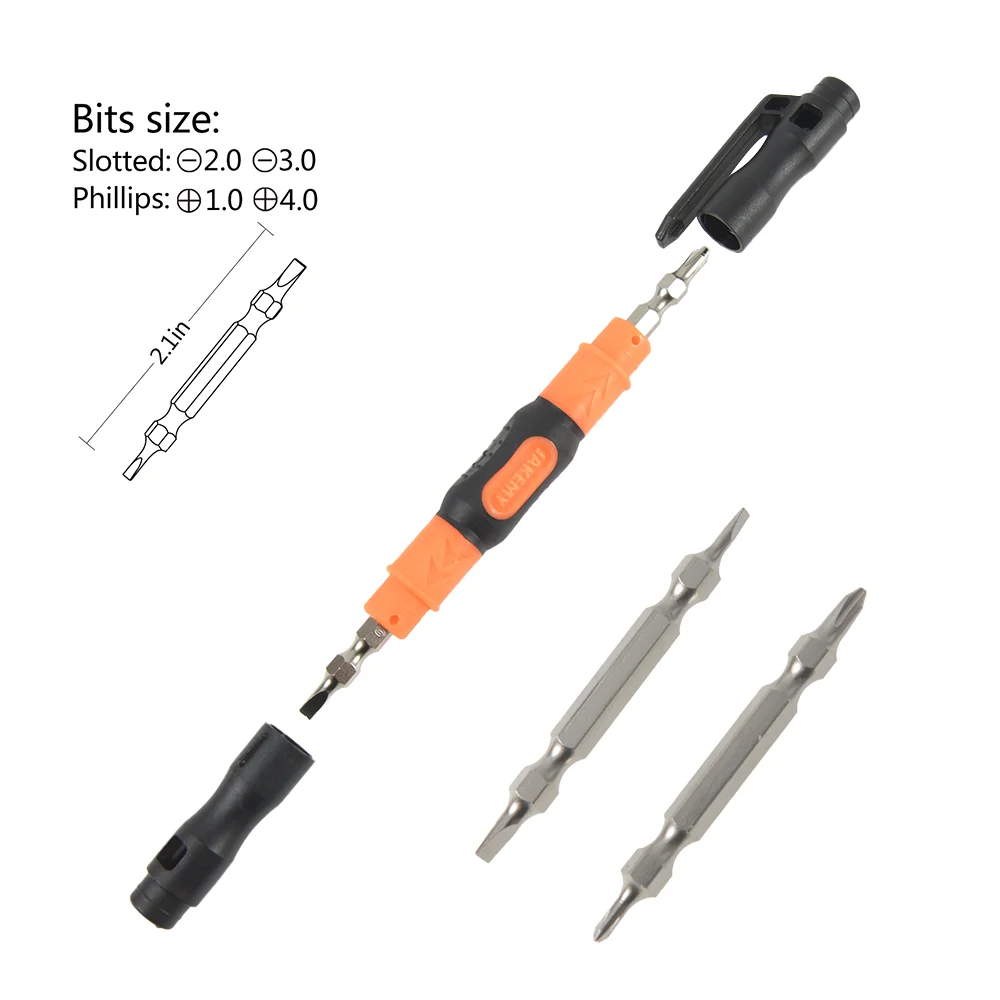 3 In 1 Portable Pen Screwdriver Set Cross One Word Double Head Bit Repair Tool Kit Double head diamond screwdriver