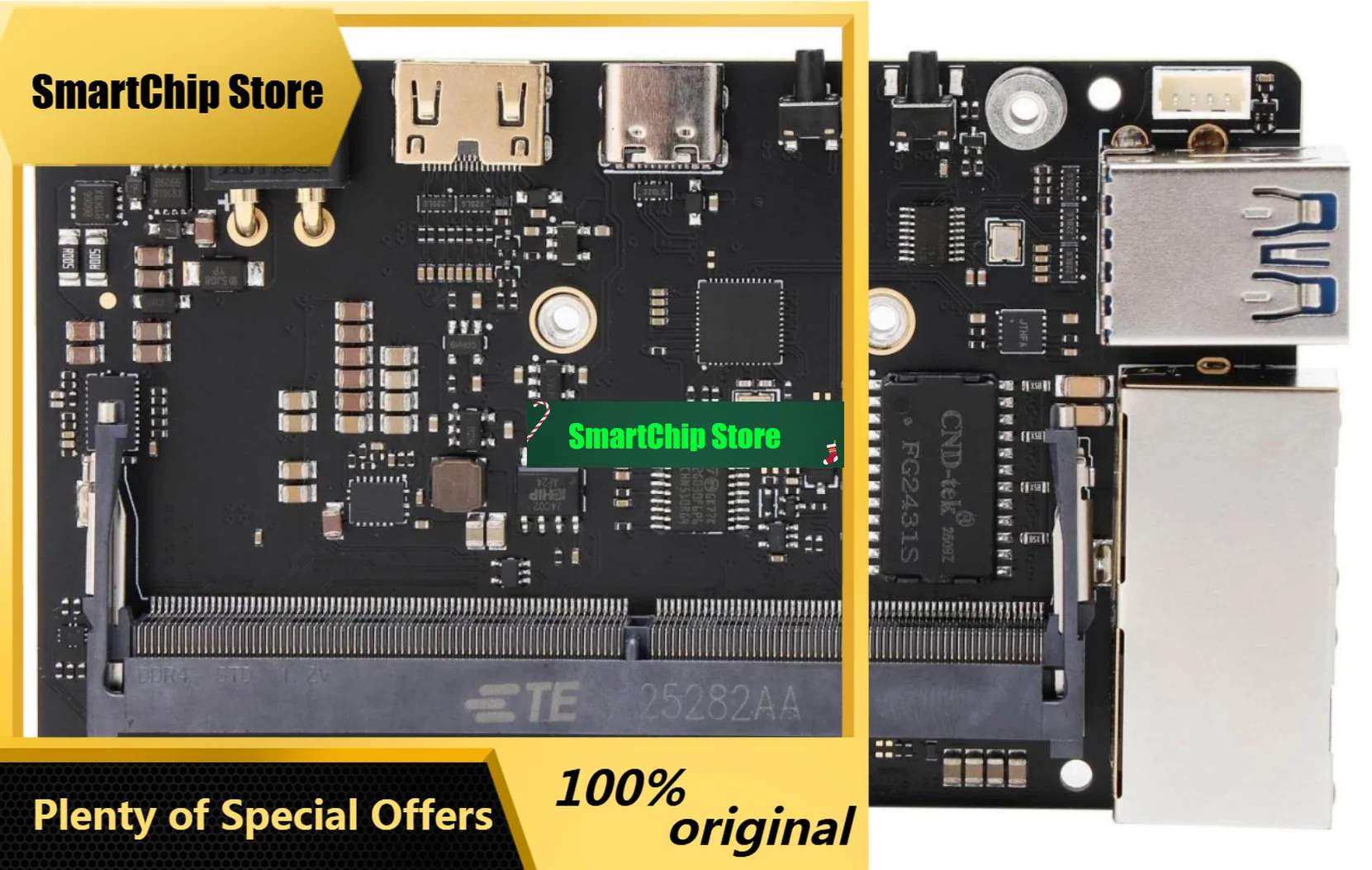 SmCpApplicable To NVIDIA Jetson Orin Nano/NX Base Carrier Board AI Development Board For Edge Computing