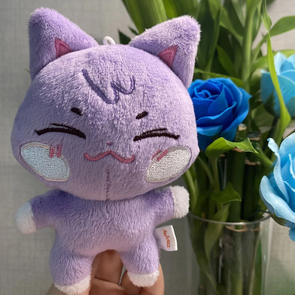 10CM Pop-up Store Puppe Schlüsselanhänger ANITEEZ Cartoon Niedlicher Plüsch Anhänger Schlüsselanhänger Tasche Zubehör Kpop Yunho Yeosang Fans Geschenke