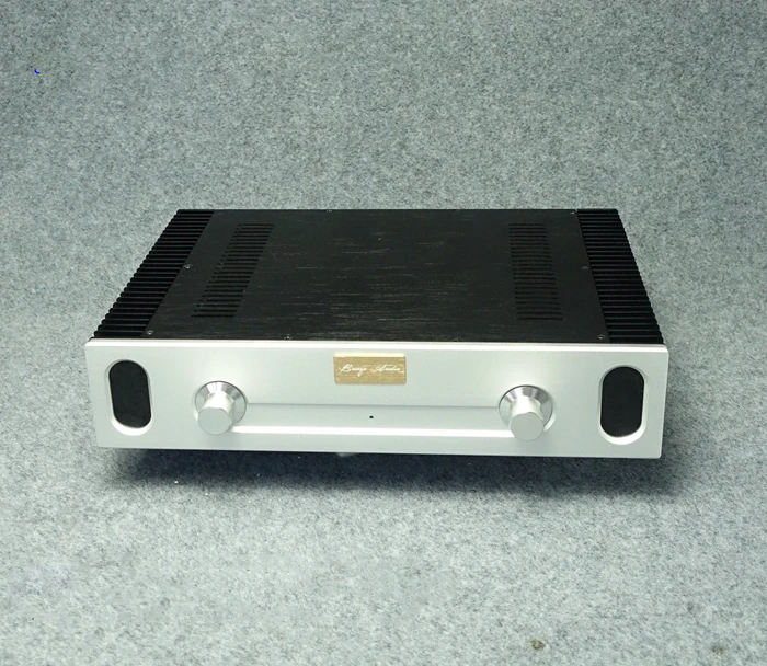 Weiliang Audio Dual-Knob Edition Amplifier Chassis Dual-Side Ventilated All-Aluminum Construction 4309 DIY Case