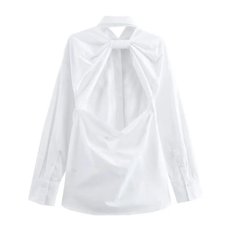 Csa Hoada de Manga Larga para Mujer, Otoño 2024, Nuevo Diseño con Decoración de Lazo de Mariposa, Estilo Versátil, Largo...