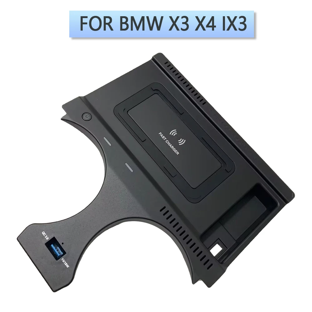 Caricatore del telefono Per BMW X3 G01 X4 G02 IX3 2018 2019 2020 2021 2022 2023 15W Auto ricarica wireless ricarica rapida supporto interno