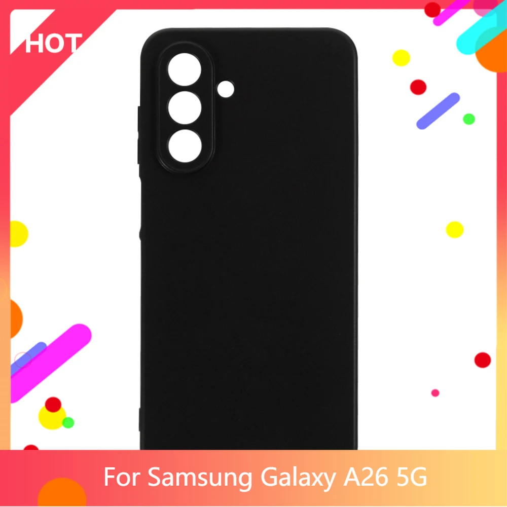 Case Matte Soft Silicone TPU Back Cover For Samsung Galaxy A26 5G Phone Case Slim shockproo