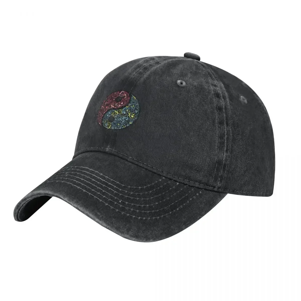 YIN YANG SUN AND MOON T-Shirt Baseball Cap custom Hat hiking hat Golf Visor Male Women's