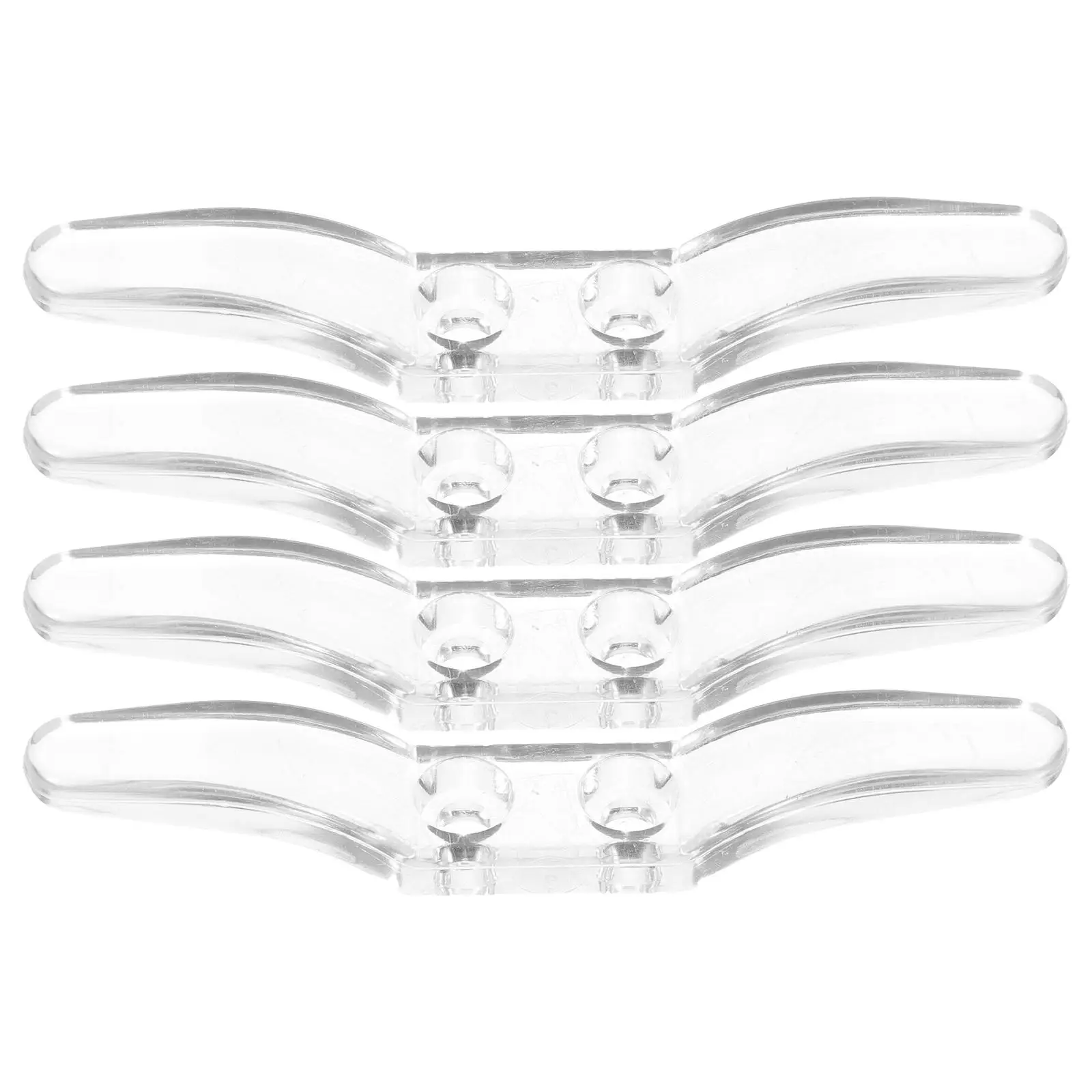 

4pcs Blind Cord Safety Cleats Curtain Rope Winder Window Blinds Accessories Clear Transparent Fits Most Operates Safely Hardware