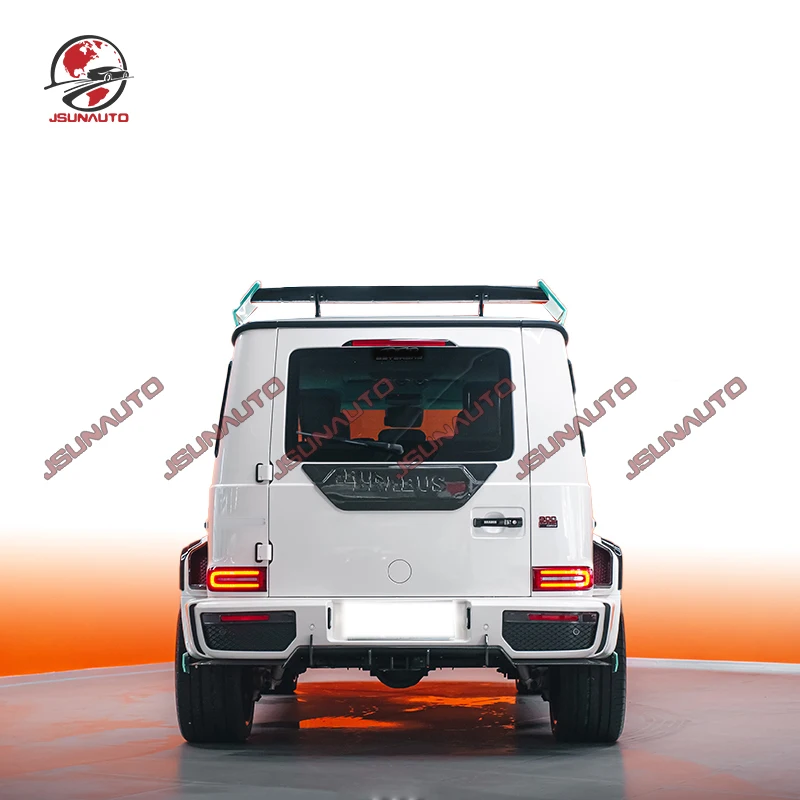 Premium Exterior Accessories For Benz G Class W464 G500 G550 G63 G900 B Style Rear Spoilerr Carbon Fiber Trunk Wing Lip