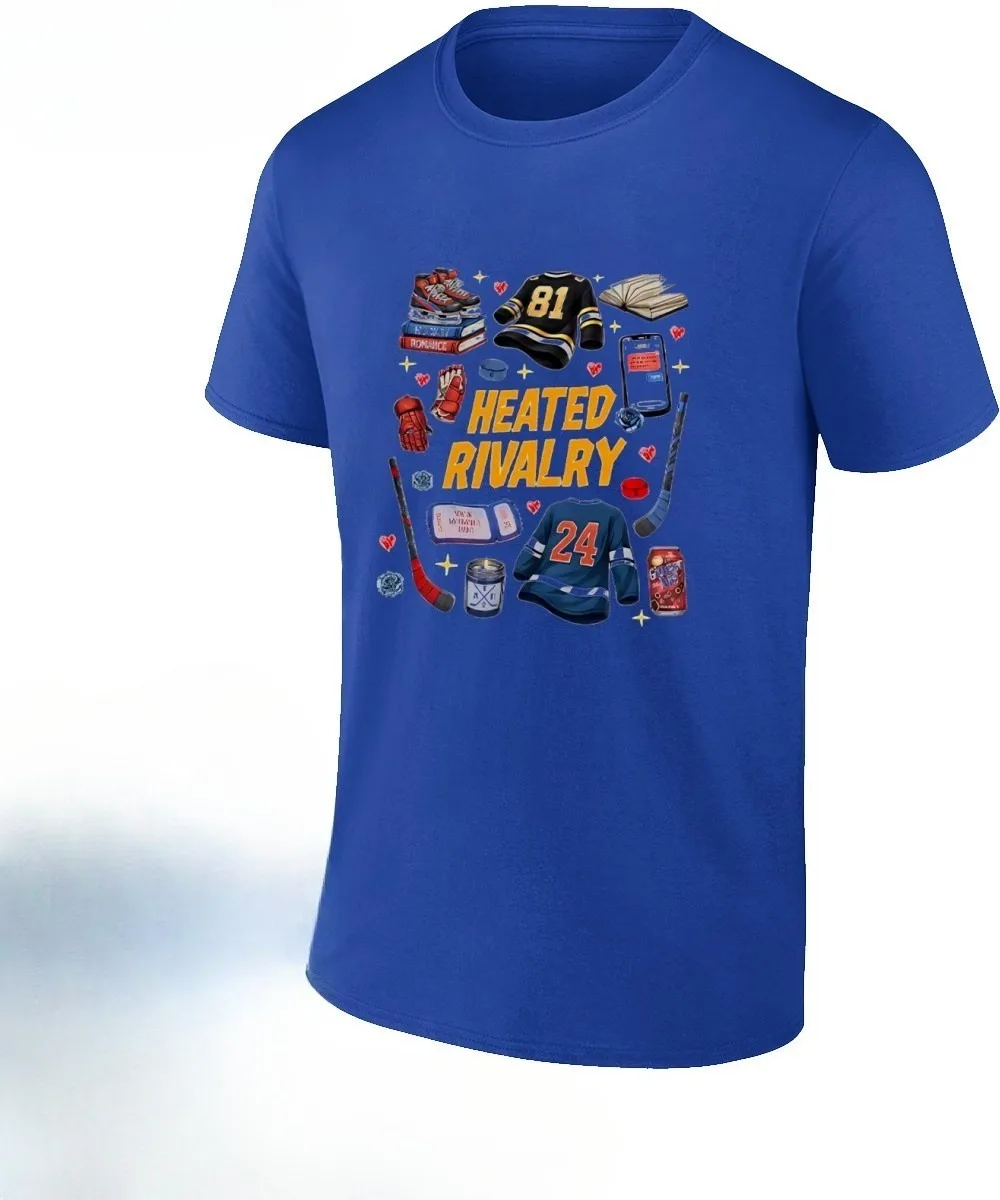 

Heated Rivalry Merch Unisex T-shirt Men Short Sleeve Tee Tops Causal Y2K Tops Clothes