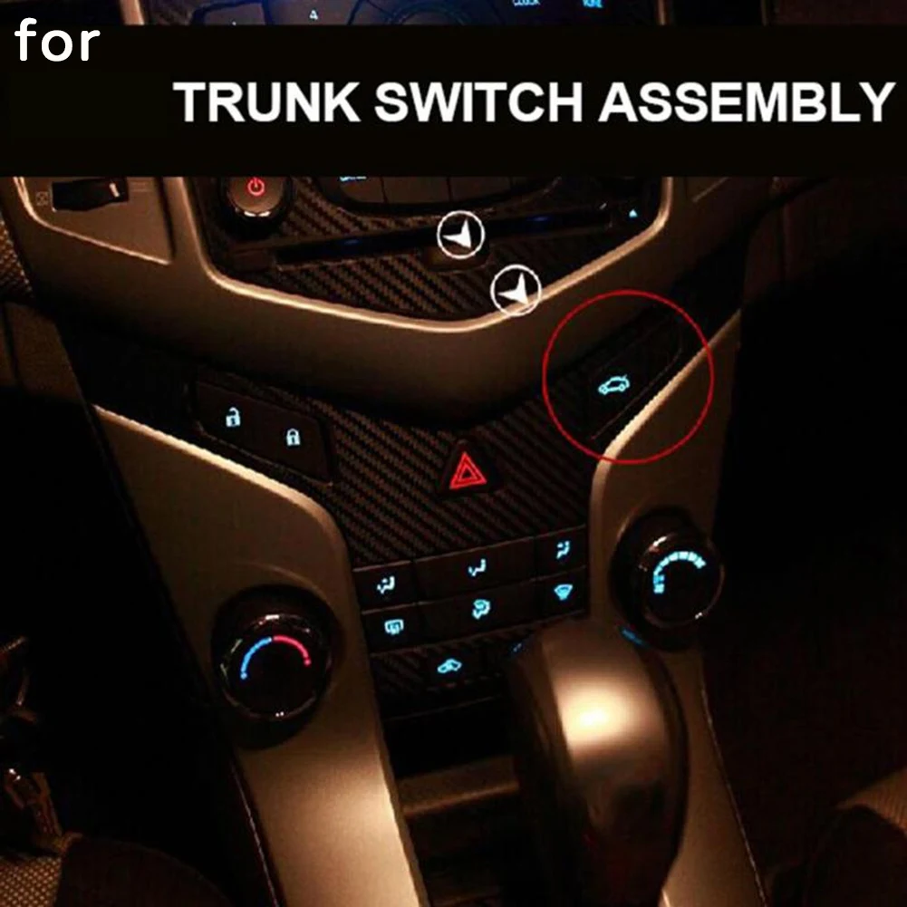 Car Trunk Switch Button with USB Port Assembly for Chevrolet Cruze 2009-2014 Rear Tailgate Open/Close Button