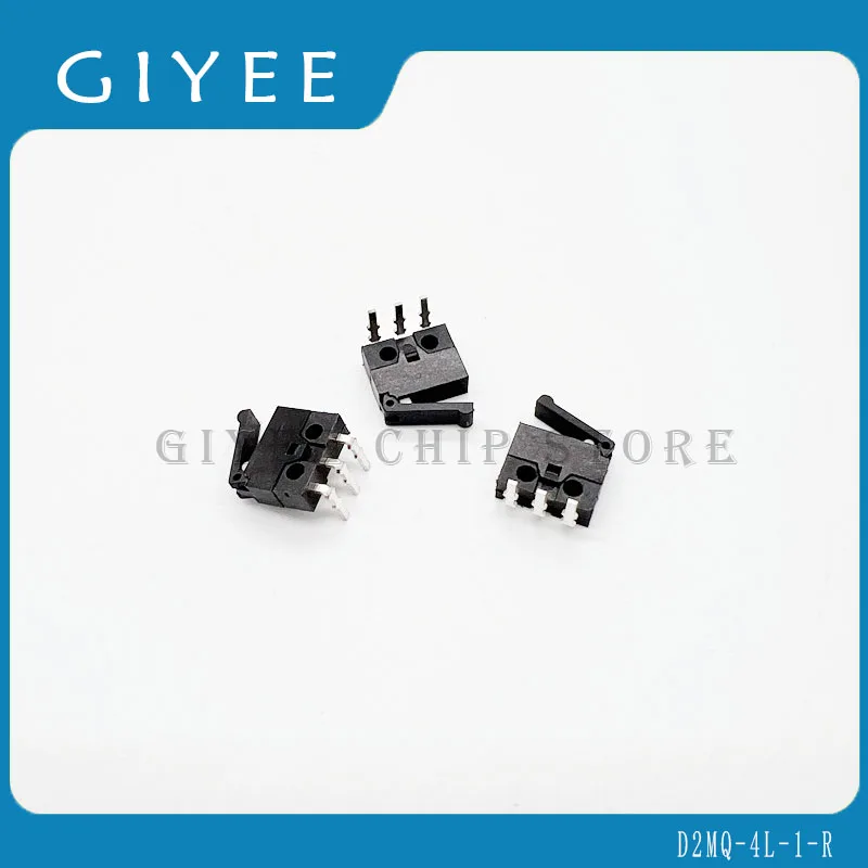 2pcs/lot D2MQ-4L-1-R D2MQ-4L-1-L thin quick-acting switch small micro switch bending feet