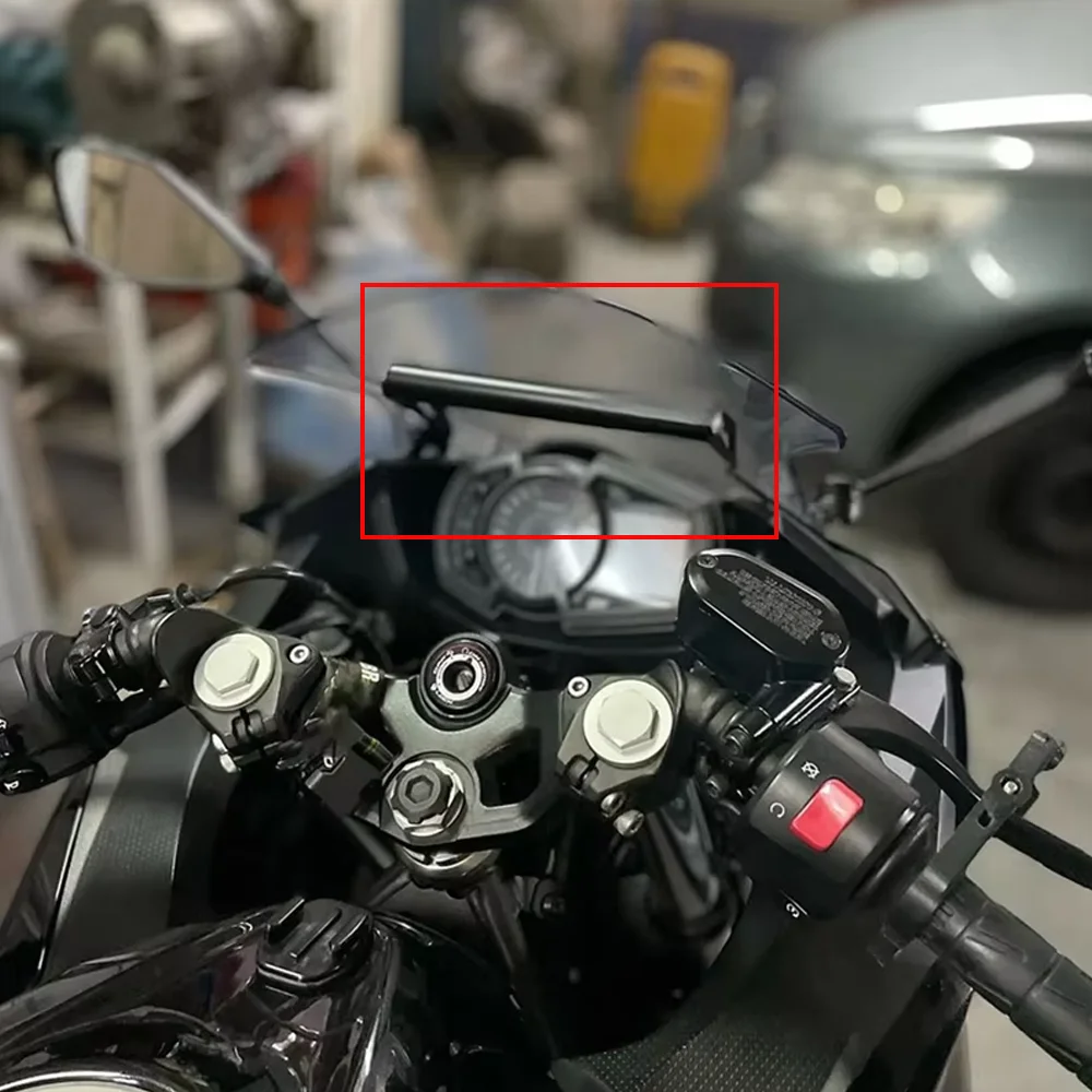 For Kawasaki Ninja 400 250 2018-2023 Upgrade Navigation Bracket and Mobile Phone Holder Ninja 400 Ninja 250
