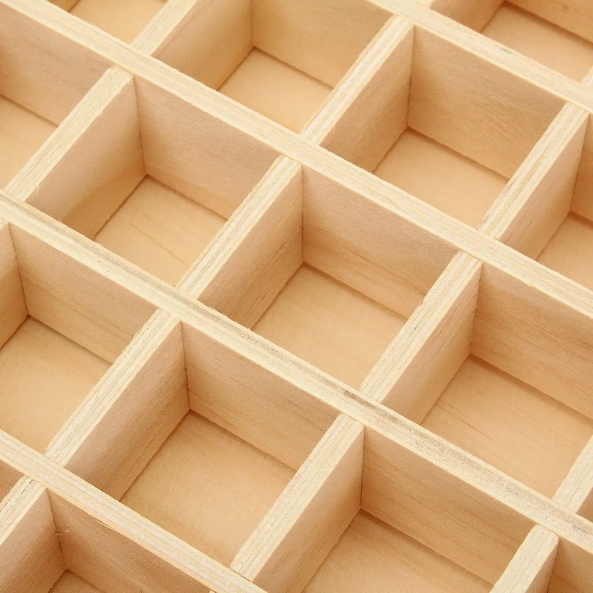 السفر المحمولة خشبية صندوق الزيت العطري المنظم قوي خفيفة الوزن تخزين عرض حالة الحرفية زجاجة حقيبة التخزين #1